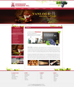 融合美学与功能 一款面向海外红酒销售的蓝色扁平化企业网站设计解析